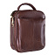 Мужская кожаная сумка 3281 коричневая (Коричневый)