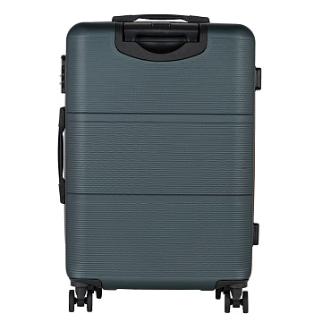 Чемодан М пластик средний Р612 (3-ой) 24&quot;