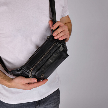 Мужская кожаная сумка 2019