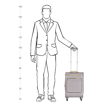 Чемодан малый Р1919 (19")