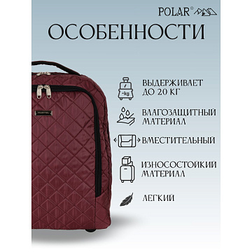 Сумка-рюкзак на колесах П7102н