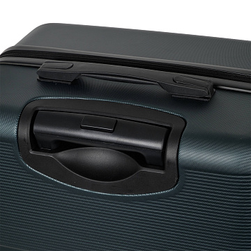 Чемодан М пластик средний Р612 (3-ой) 24&quot;