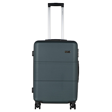 Чемодан М пластик средний Р612 (3-ой) 24