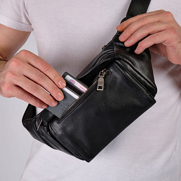 Мужская кожаная сумка 2019