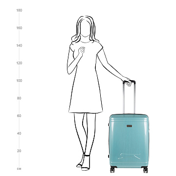 Чемодан средний Р1936(3-ой) 24&quot;