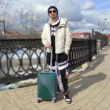 Чемодан ABS малый РА162(2-ой) 20"