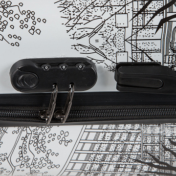 Чемодан ABS малый РА033(2-ой) 20"