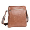 Мужская кожаная сумка 1051 светло-коричневая (Светло-коричневый)
