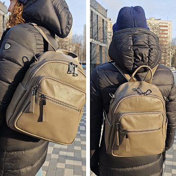 Кожаный рюкзак 8506