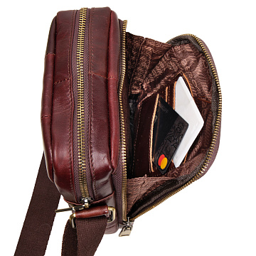 Мужская кожаная сумка 0605М