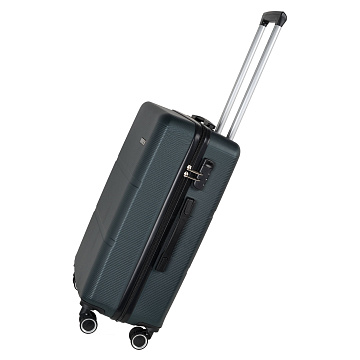 Чемодан М пластик средний Р612 (3-ой) 24&quot;