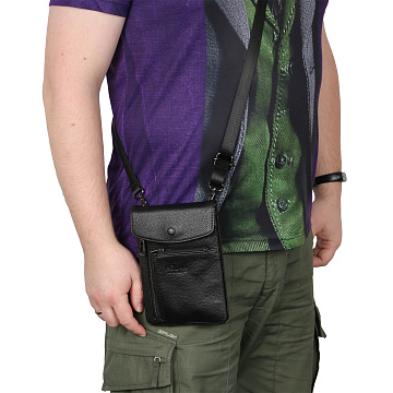 Мужская кожаная сумка 0707