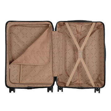 Чемодан М пластик средний РР5661 (2-ой) 24"