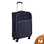 Чемодан средний Р2007 (3-ой) 24" (Темно-синий)