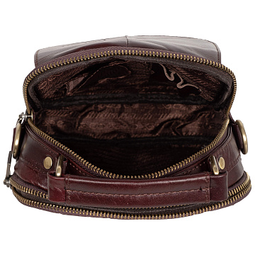 Мужская кожаная сумка 5121 Кофе