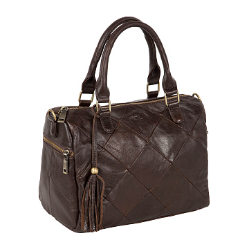 Женская сумка из кожи 050010121 brown