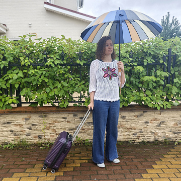 Чемодан PP малый РР823 (4-ой) 16"