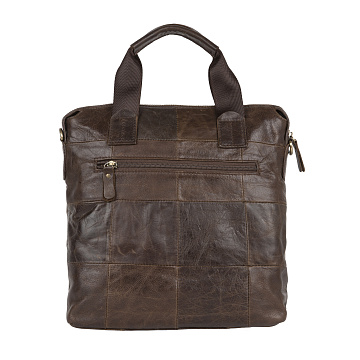Мужская кожаная сумка 5021 коричневая