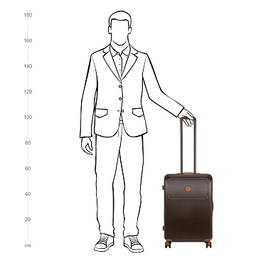 Чемодан PC малый Р1282(2-ой) 20"
