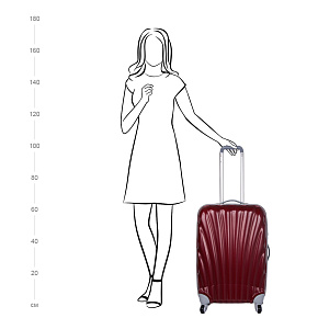 Чемодан ABS средний Р1124 25" (3-ой)