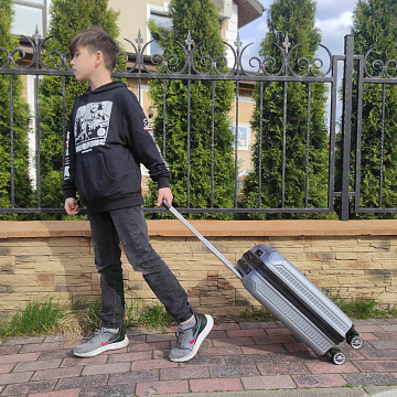 Чемодан S пластик малый РР5661 (2-ой) 20&quot;