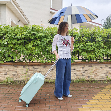 Чемодан малый Р2322 (3-ой) (19")