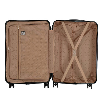 Чемодан М пластик средний РР5661 (2-ой) 24"