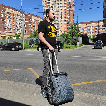 Дорожная сумка на колесах 7058.5