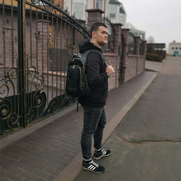 Кожаный рюкзак 21805