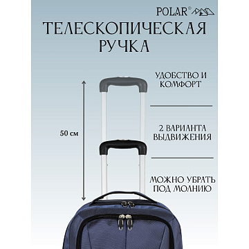 Сумка-рюкзак на колесах П7102-1