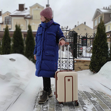 Чемодан S пластик малый РР5509 (3-ой) 20&quot;