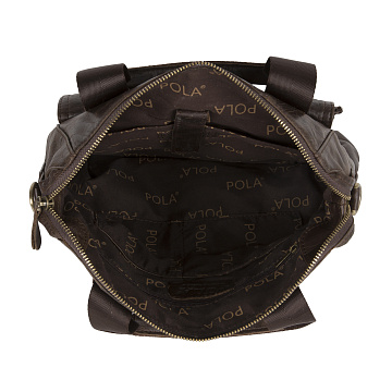 Мужская кожаная сумка 5021 коричневая