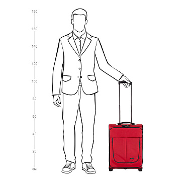 Чемодан малый П7109 (20&quot;)
